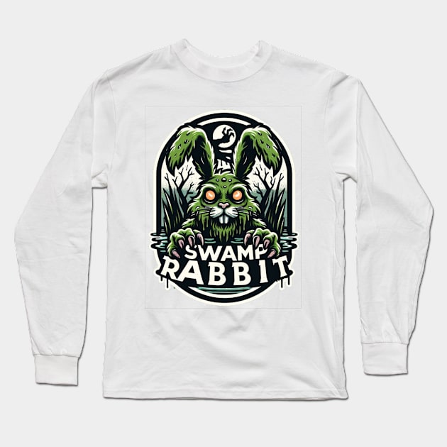 Swamp Rabbit Long Sleeve T-Shirt by WolfeTEES